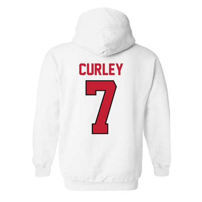 Georgia - NCAA Baseball : Brian Curley - Classic Shersey Hooded Sweatshirt-1