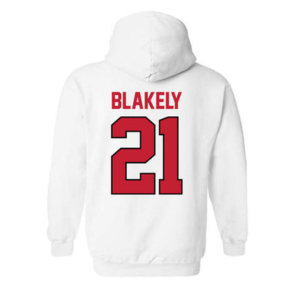 Georgia - NCAA Women's Volleyball : Krista Blakely - Classic Shersey Hooded Sweatshirt-1