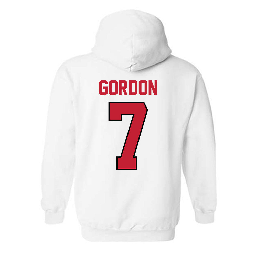 Georgia - NCAA Softball : Sarah Gordon - Classic Shersey Hooded Sweatshirt-1