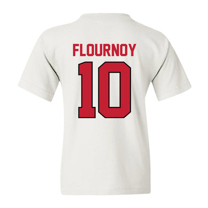 Georgia - NCAA Women's Basketball : De'Mauri Flournoy - Classic Shersey Youth T-Shirt-1