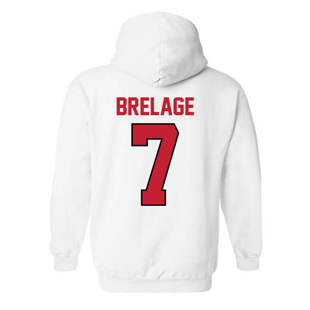 Georgia - NCAA Women's Soccer : Sophia Brelage - Classic Shersey Hooded Sweatshirt-1