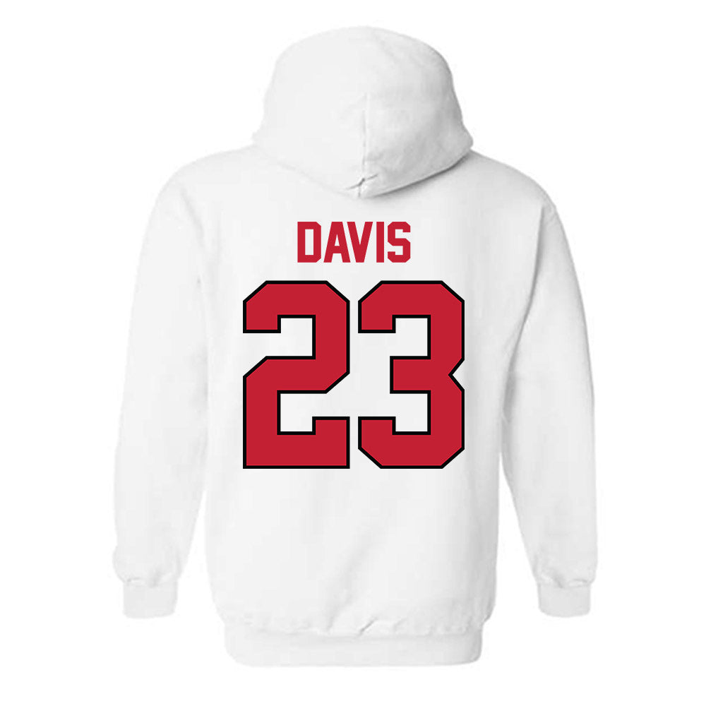 Georgia - NCAA Women's Basketball : Summer Davis - Classic Shersey Hooded Sweatshirt-1