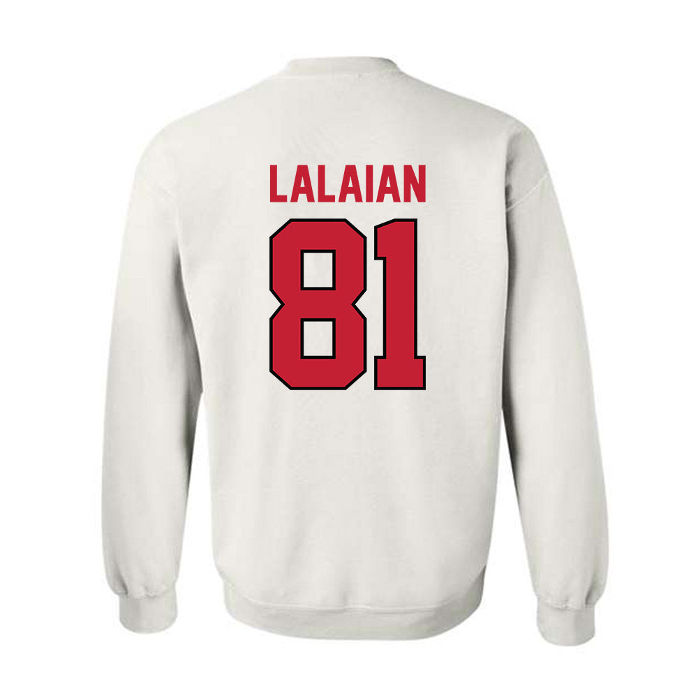 Georgia - NCAA Football : David Lalaian - Classic Shersey Crewneck Sweatshirt-1