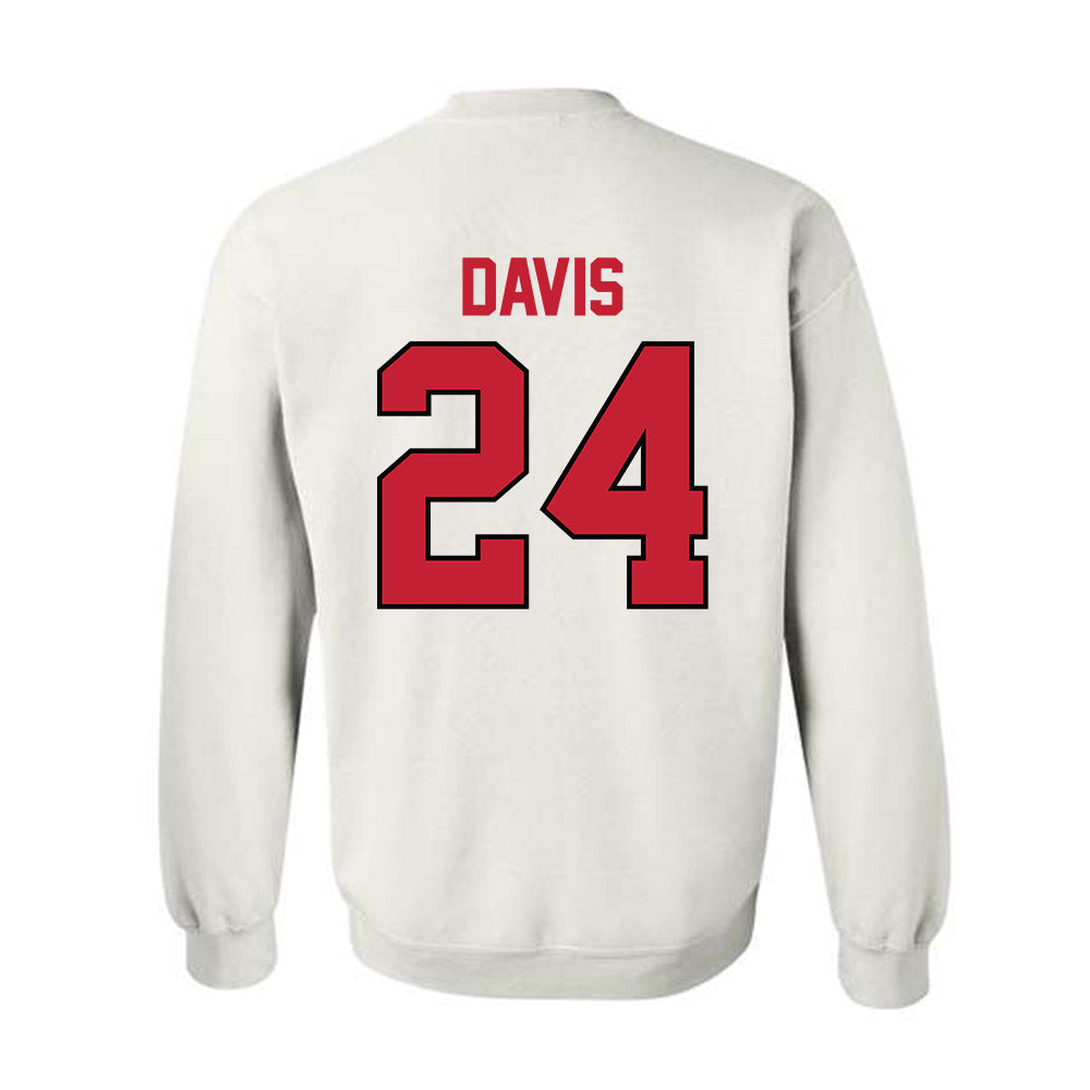 Georgia - NCAA Women's Basketball : Indya Davis - Classic Shersey Crewneck Sweatshirt-1