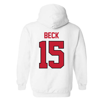 Georgia - NCAA Football : Carson Beck - Classic Shersey Hooded Sweatshirt-1