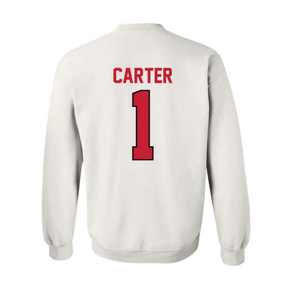 Georgia - NCAA Baseball : Dillon Carter - Classic Shersey Crewneck Sweatshirt-1