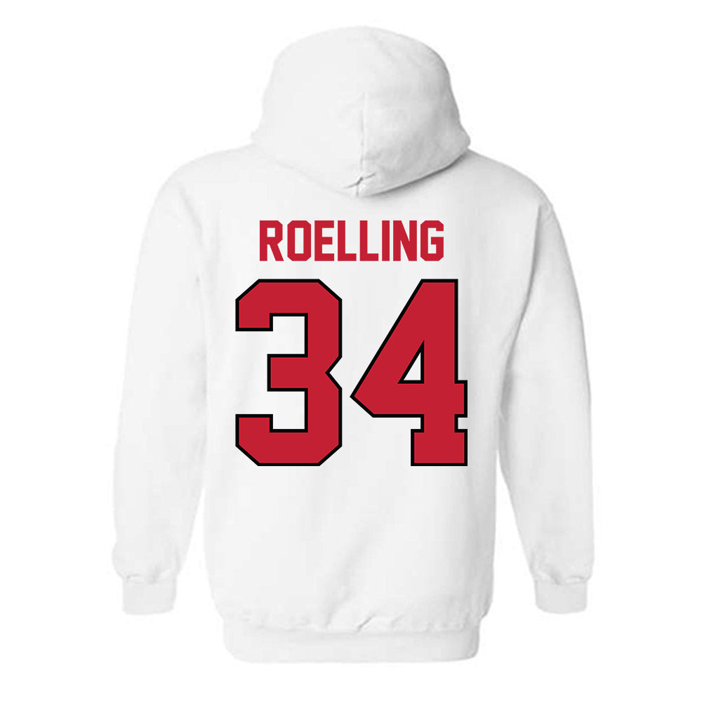 Georgia - NCAA Softball : Randi Roelling - Classic Shersey Hooded Sweatshirt-1