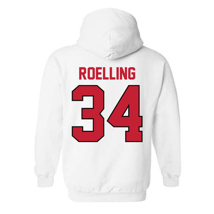 Georgia - NCAA Softball : Randi Roelling - Classic Shersey Hooded Sweatshirt-1