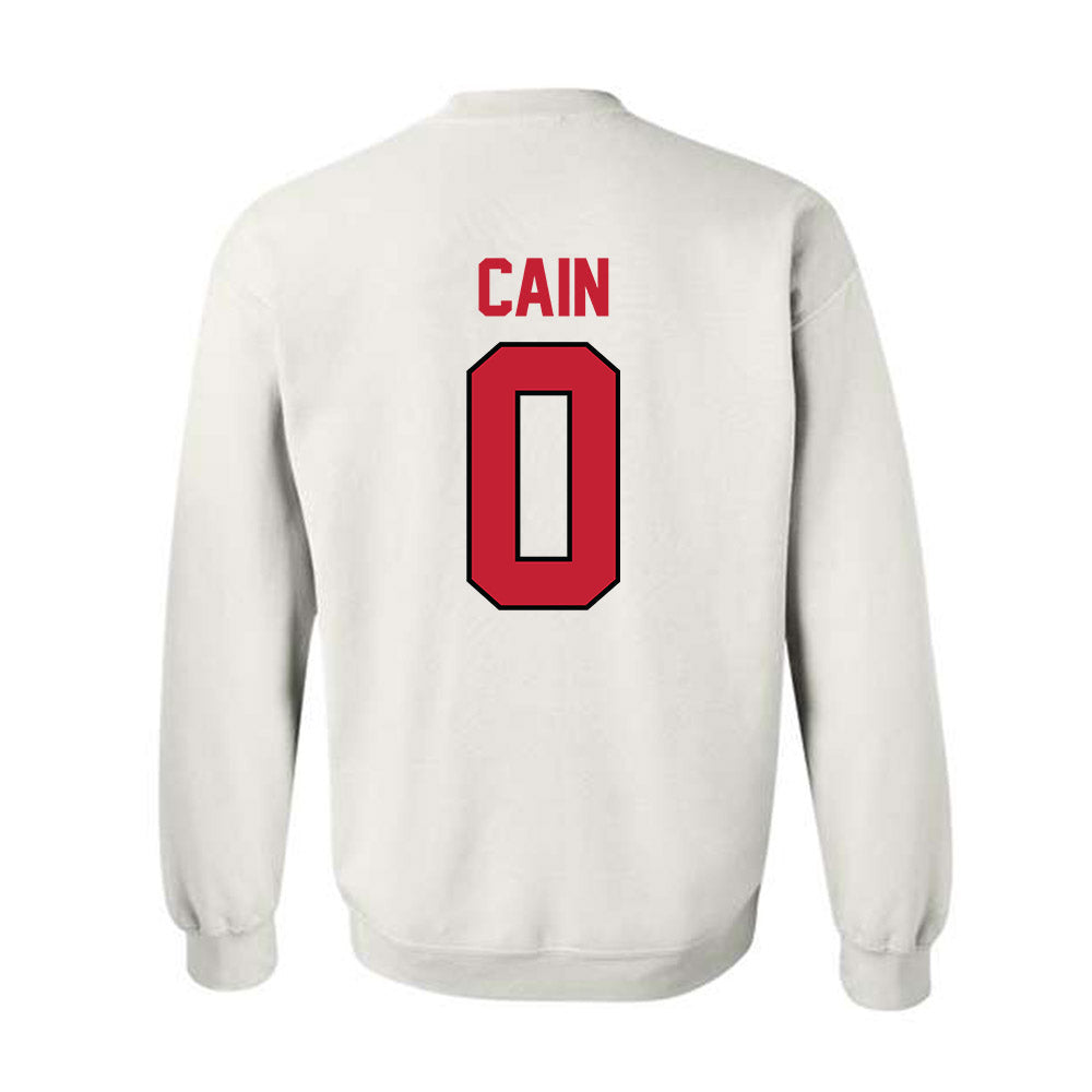 Georgia - NCAA Men's Basketball : Christopher Cain - Classic Shersey Crewneck Sweatshirt-1