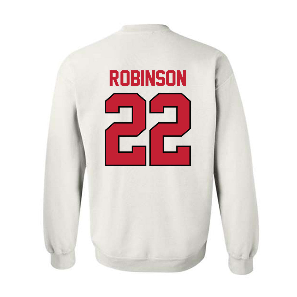 Georgia - NCAA Football : Branson Robinson - Classic Shersey Crewneck Sweatshirt-1