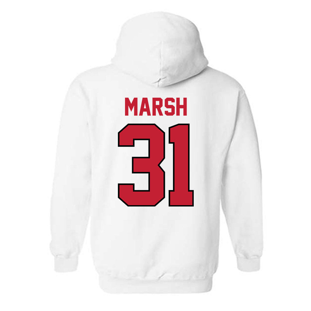 Georgia - NCAA Baseball : Chandler Marsh - Classic Shersey Hooded Sweatshirt-1