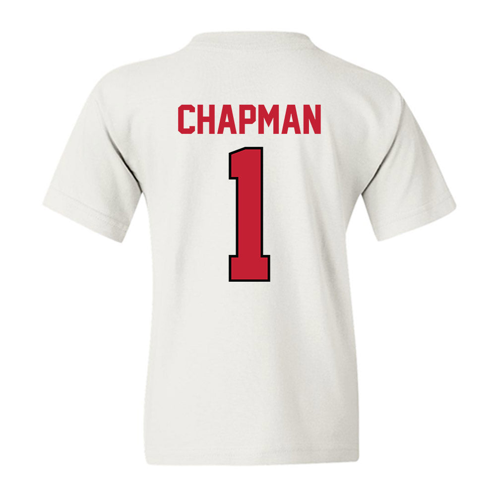 Georgia - NCAA Women's Basketball : Chloe Chapman - Classic Shersey Youth T-Shirt-1