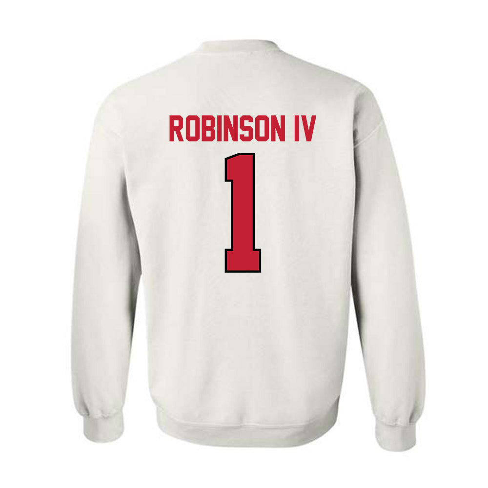 Georgia - NCAA Football : Ellis Robinson IV - Classic Shersey Crewneck Sweatshirt-1