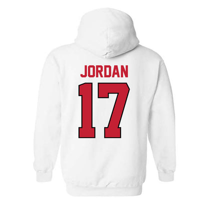 Georgia - NCAA Baseball : Logan Jordan - Classic Shersey Hooded Sweatshirt-1