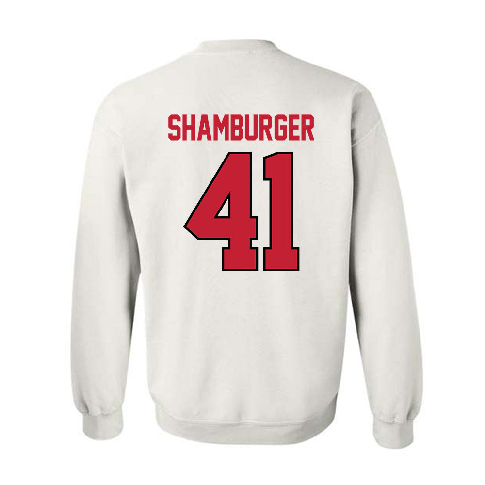 Georgia - NCAA Football : Denton Shamburger - Classic Shersey Crewneck Sweatshirt-1