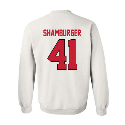 Georgia - NCAA Football : Denton Shamburger - Classic Shersey Crewneck Sweatshirt-1