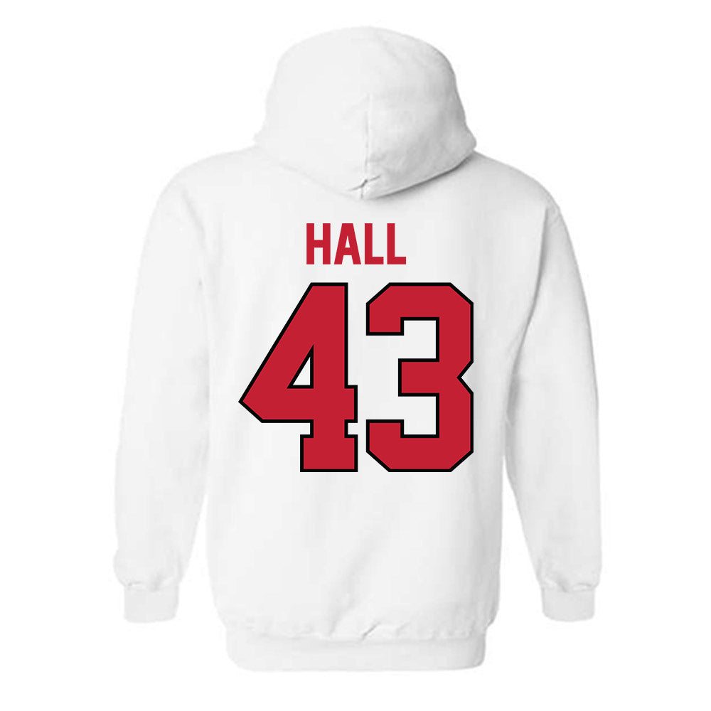 Georgia - NCAA Football : Ali Hall - Classic Shersey Hooded Sweatshirt-1