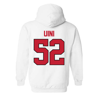 Georgia - NCAA Football : Michael Uini - Classic Shersey Hooded Sweatshirt-1