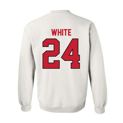 Georgia - NCAA Softball : Esther White - Classic Shersey Crewneck Sweatshirt-1