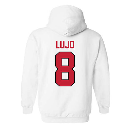 Georgia - NCAA Baseball : Rylan Lujo - Classic Shersey Hooded Sweatshirt-1