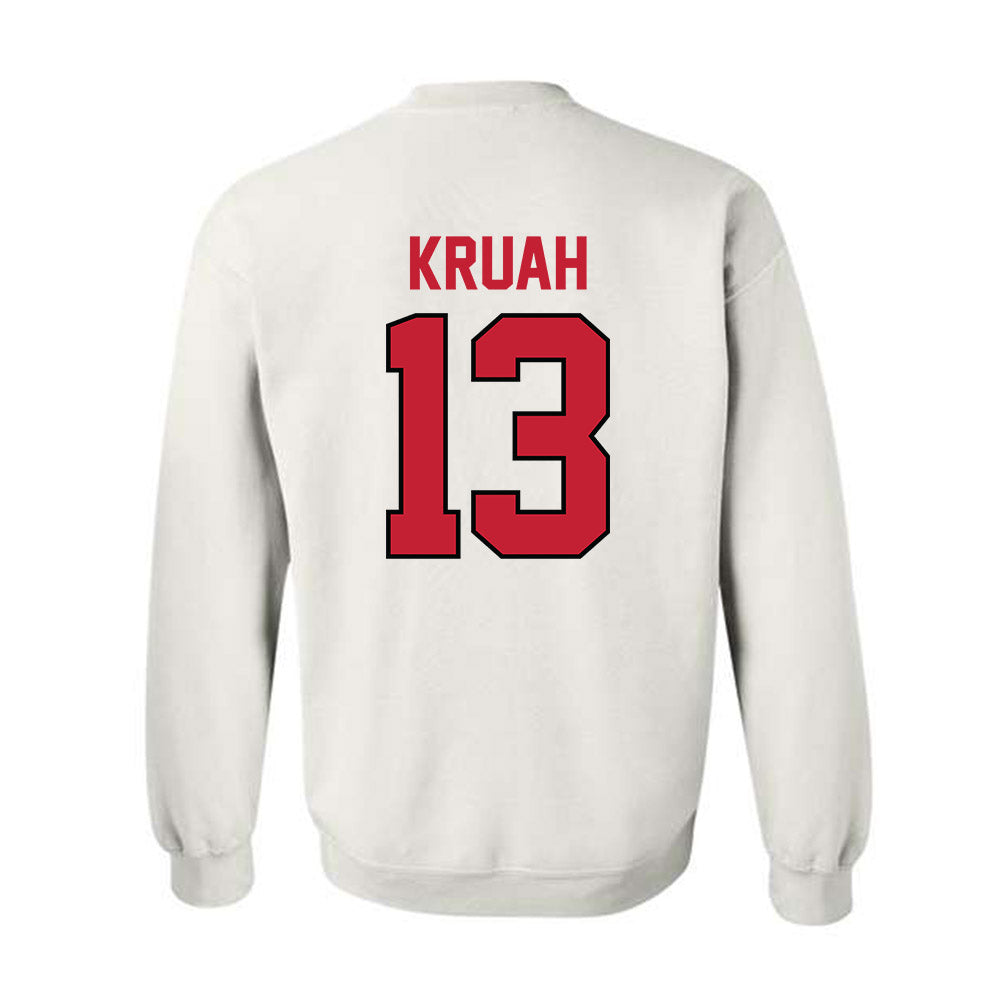 Georgia - NCAA Football : Anthony Kruah - Classic Shersey Crewneck Sweatshirt-1