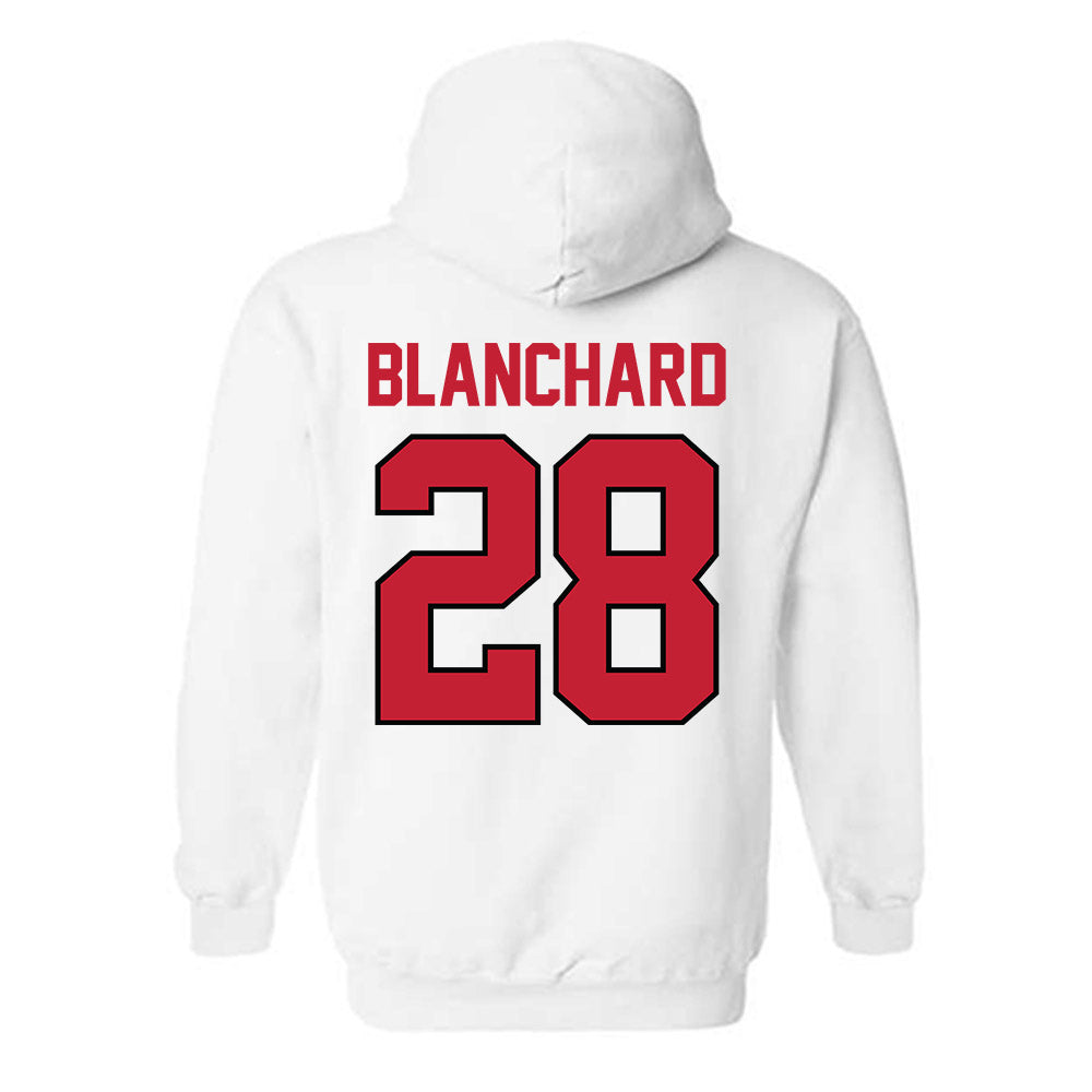 Georgia - NCAA Football : Walter Blanchard - Classic Shersey Hooded Sweatshirt-1