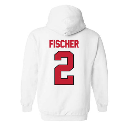 Georgia - NCAA Women's Volleyball : Sophie Fischer - Classic Shersey Hooded Sweatshirt-1