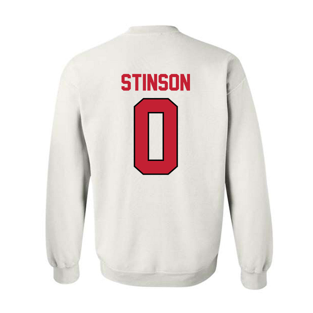 Georgia - NCAA Baseball : Josh Stinson - Classic Shersey Crewneck Sweatshirt-1