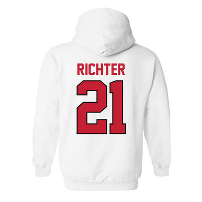 Georgia - NCAA Women's Volleyball : Alexandra Richter - Classic Shersey Hooded Sweatshirt-1