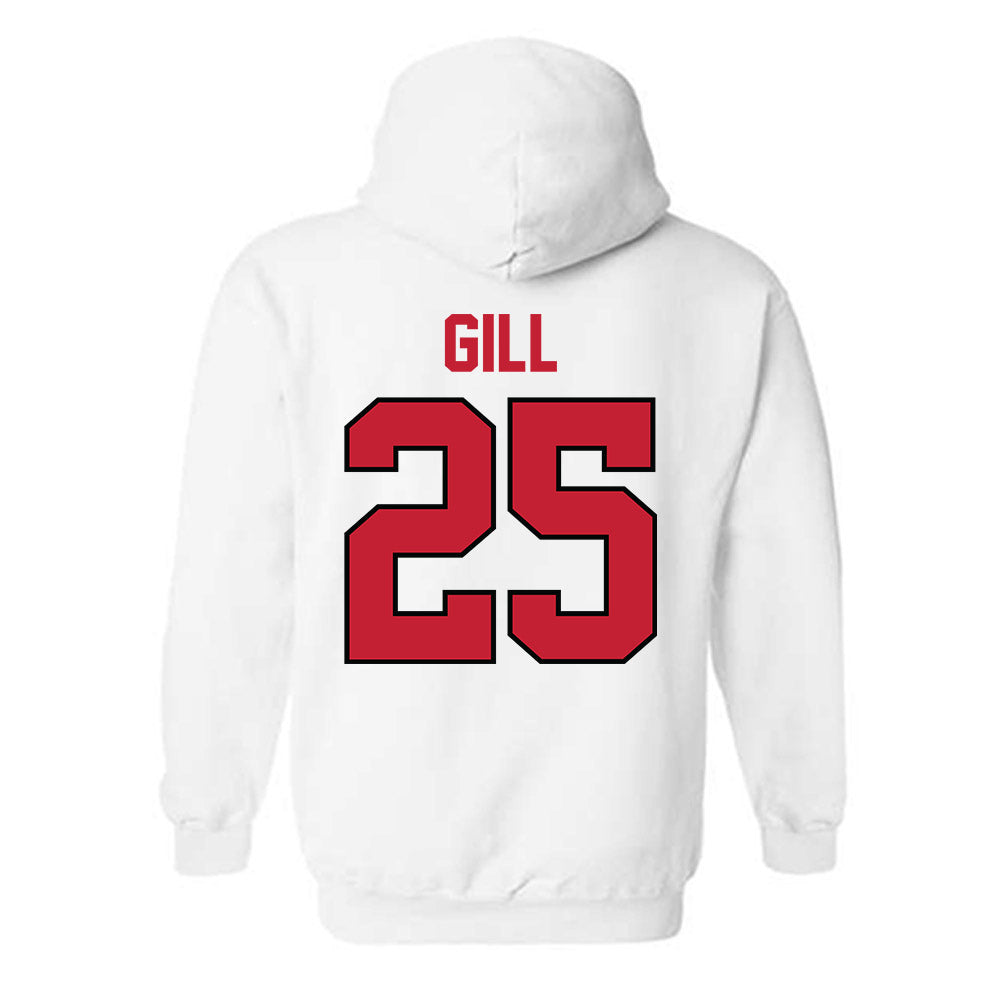 Georgia - NCAA Football : Collin Gill - Classic Shersey Hooded Sweatshirt-1