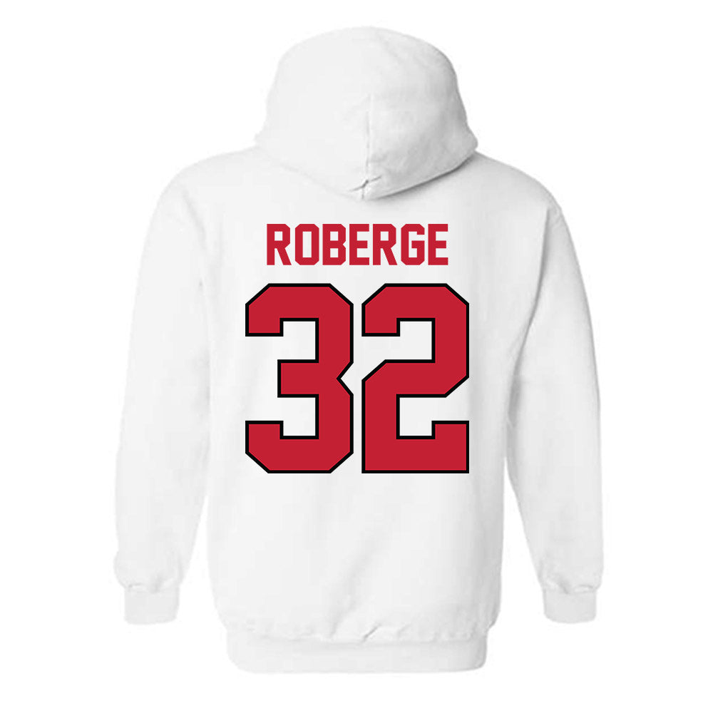 Georgia - NCAA Baseball : Joshua Roberge - Classic Shersey Hooded Sweatshirt-1