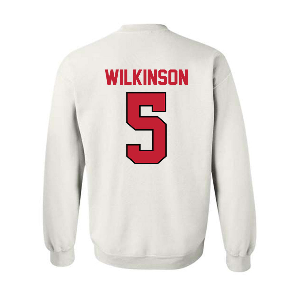 Georgia - NCAA Men's Basketball : Jeremiah Wilkinson - Classic Shersey Crewneck Sweatshirt-1