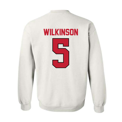Georgia - NCAA Men's Basketball : Jeremiah Wilkinson - Classic Shersey Crewneck Sweatshirt-1