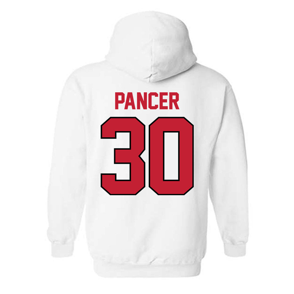 Georgia - NCAA Baseball : Brandt pancer - Classic Shersey Hooded Sweatshirt-1