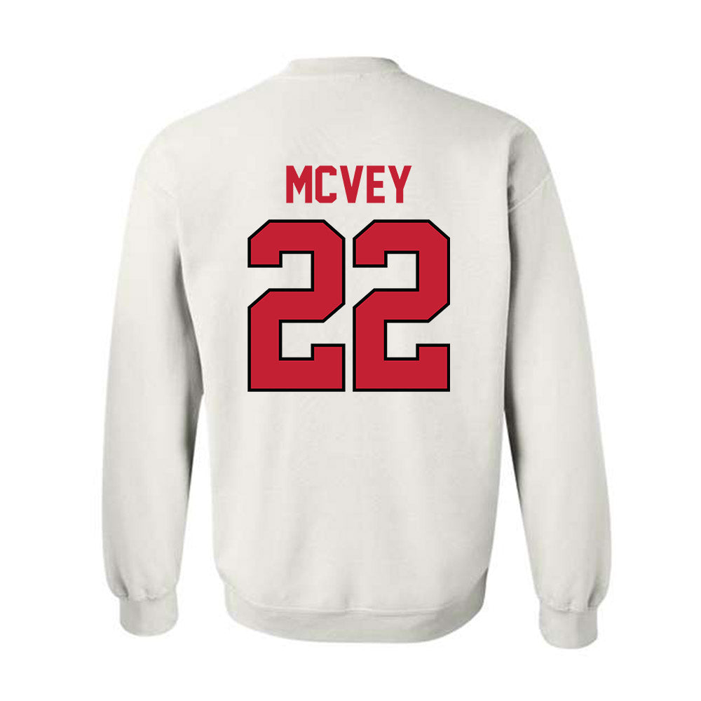 Georgia - NCAA Men's Basketball : Jackson McVey - Classic Shersey Crewneck Sweatshirt-1