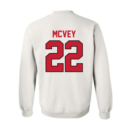 Georgia - NCAA Men's Basketball : Jackson McVey - Classic Shersey Crewneck Sweatshirt-1