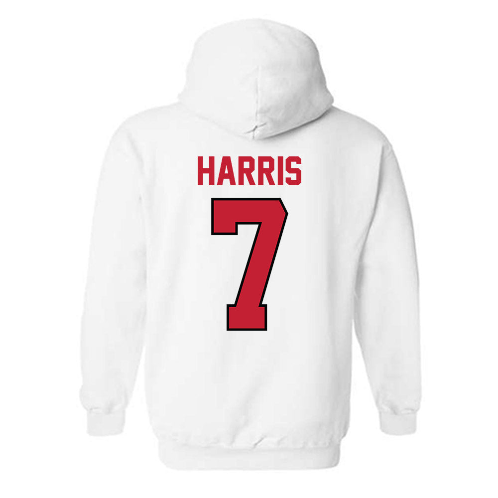 Georgia - NCAA Football : Daniel Harris - Classic Shersey Hooded Sweatshirt-1