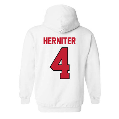 Georgia - NCAA Women's Soccer : Madeline Herniter - Classic Shersey Hooded Sweatshirt-1