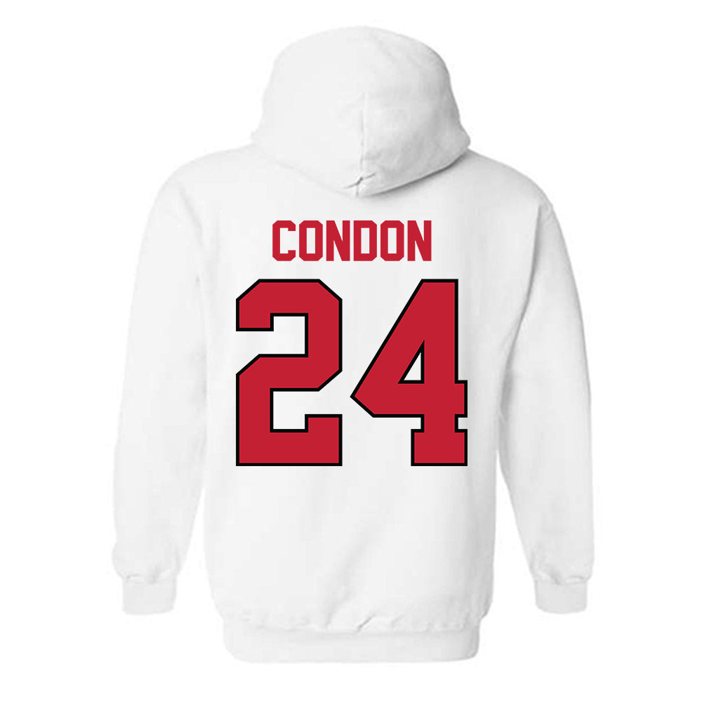 Georgia - NCAA Baseball : Charlie Condon - Classic Shersey Hooded Sweatshirt-1