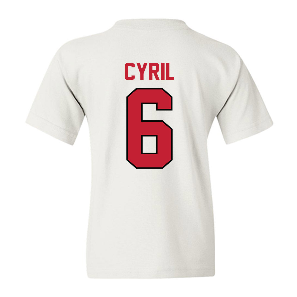 Georgia - NCAA Men's Basketball : Somtochukwu Cyril - Classic Shersey Youth T-Shirt-1