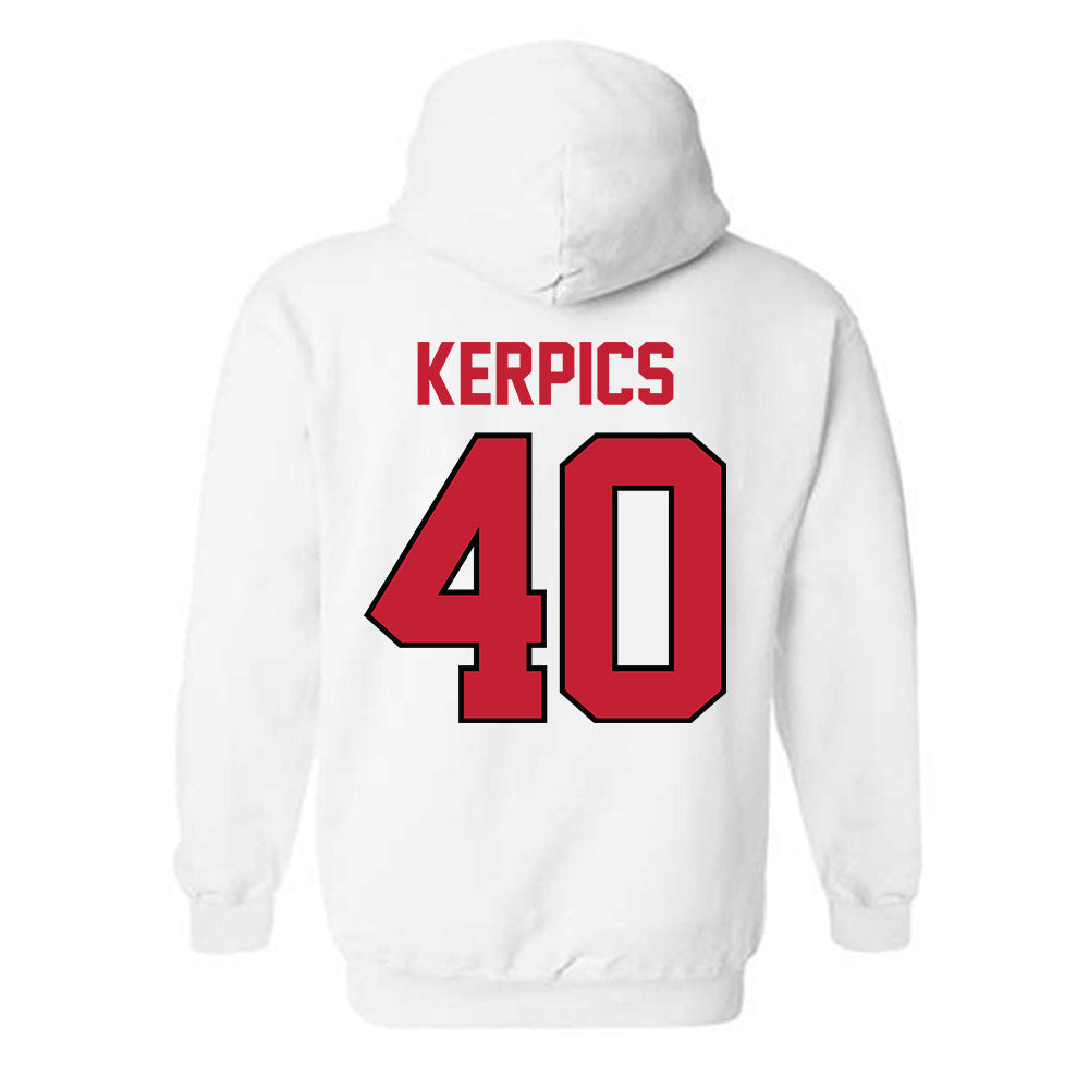 Georgia - NCAA Softball : Madison Kerpics - Classic Shersey Hooded Sweatshirt-1