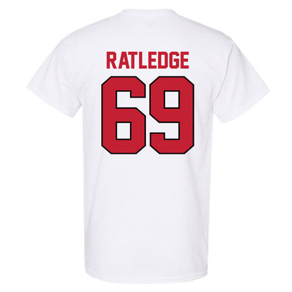 Georgia - NCAA Football : Tate Ratledge - Classic Shersey T-Shirt-1