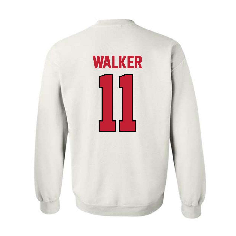 Georgia - NCAA Football : Jalon Walker - Classic Shersey Crewneck Sweatshirt-1