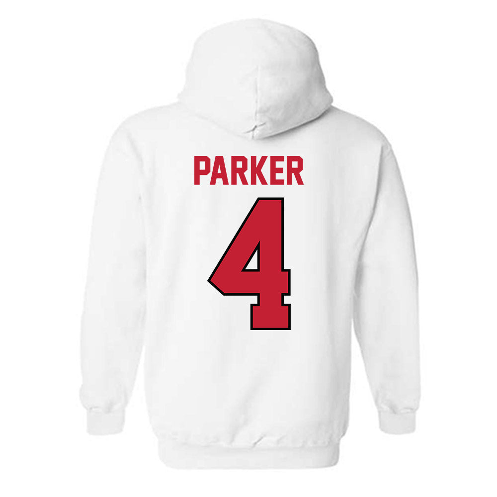 Georgia - NCAA Baseball : Erik Parker - Classic Shersey Hooded Sweatshirt-1