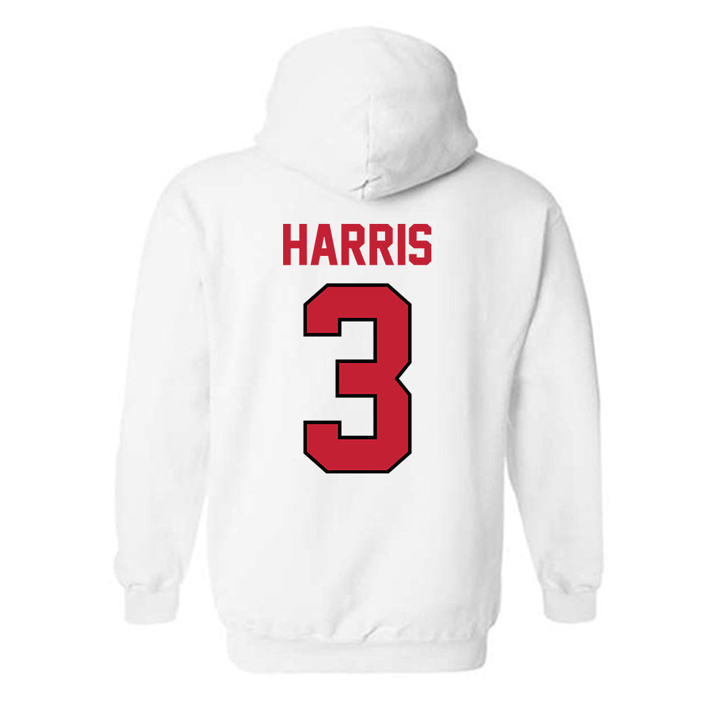 Georgia - NCAA Baseball : Zach Harris - Classic Shersey Hooded Sweatshirt-1