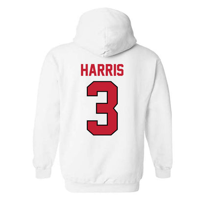 Georgia - NCAA Baseball : Zach Harris - Classic Shersey Hooded Sweatshirt-1