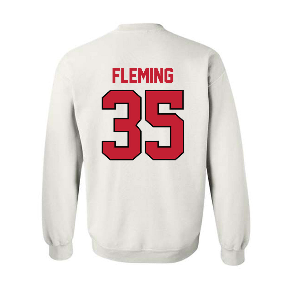 Georgia - NCAA Football : Jacob Fleming - Classic Shersey Crewneck Sweatshirt-1