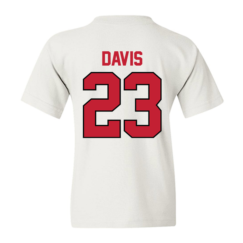 Georgia - NCAA Women's Basketball : Summer Davis - Classic Shersey Youth T-Shirt-1