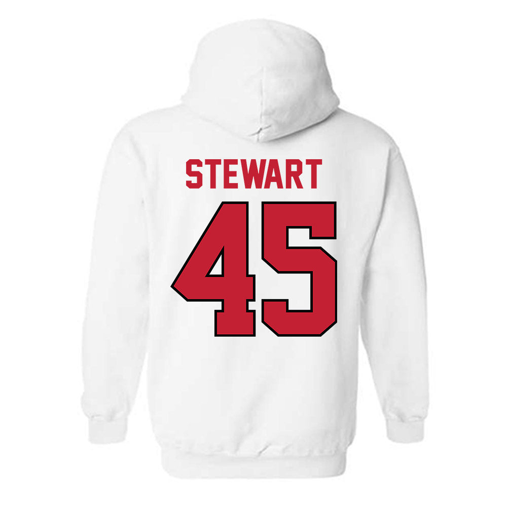 Georgia - NCAA Baseball : Bradley Stewart - Classic Shersey Hooded Sweatshirt-1