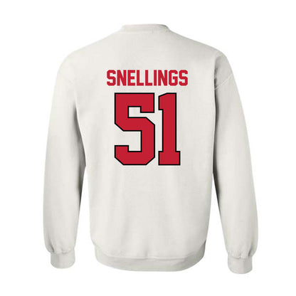 Georgia - NCAA Football : Will Snellings - Classic Shersey Crewneck Sweatshirt-1